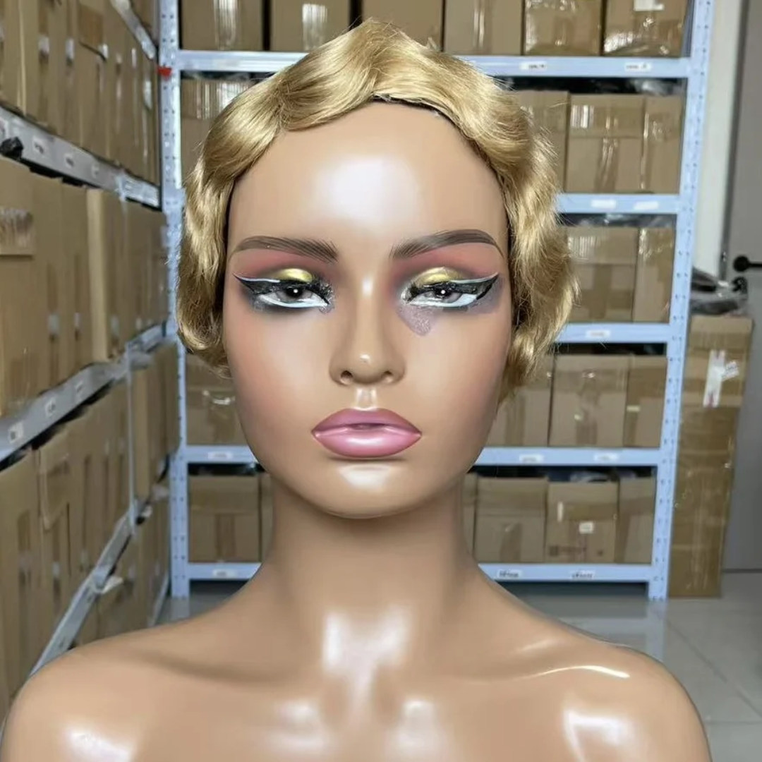 Machine made non lace human hair view 2