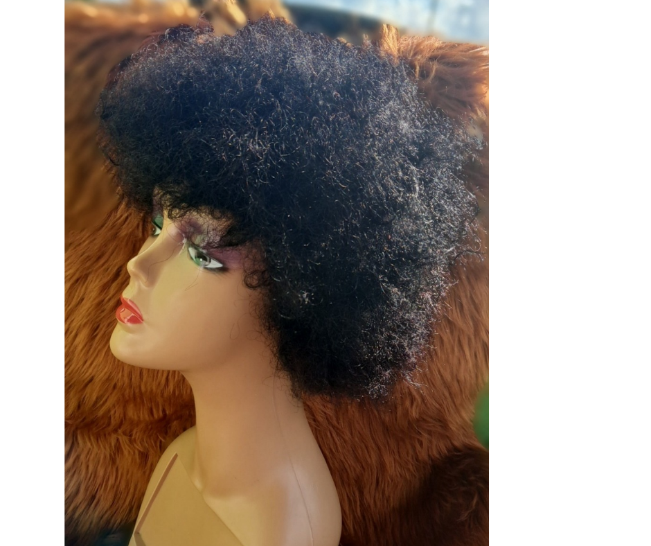 Short afro curly wig  view 2
