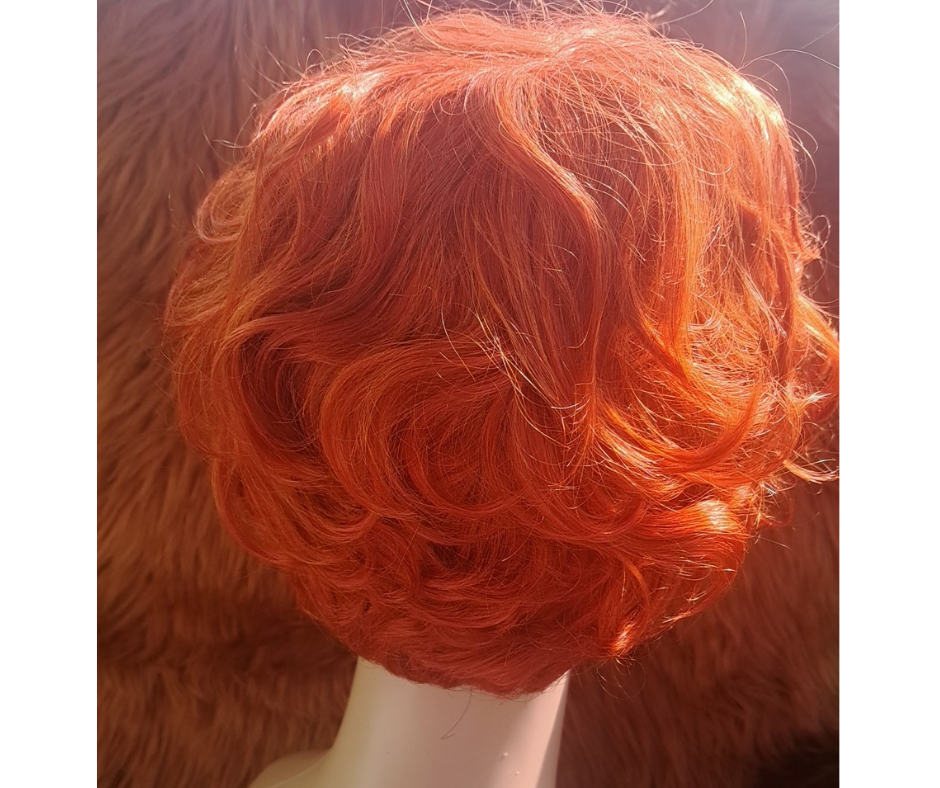 Short cut pixie human hair wig view 3