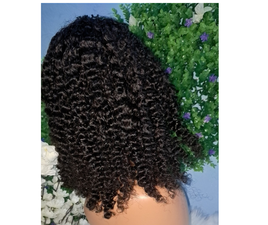 Kinky curly headband wig  view 3