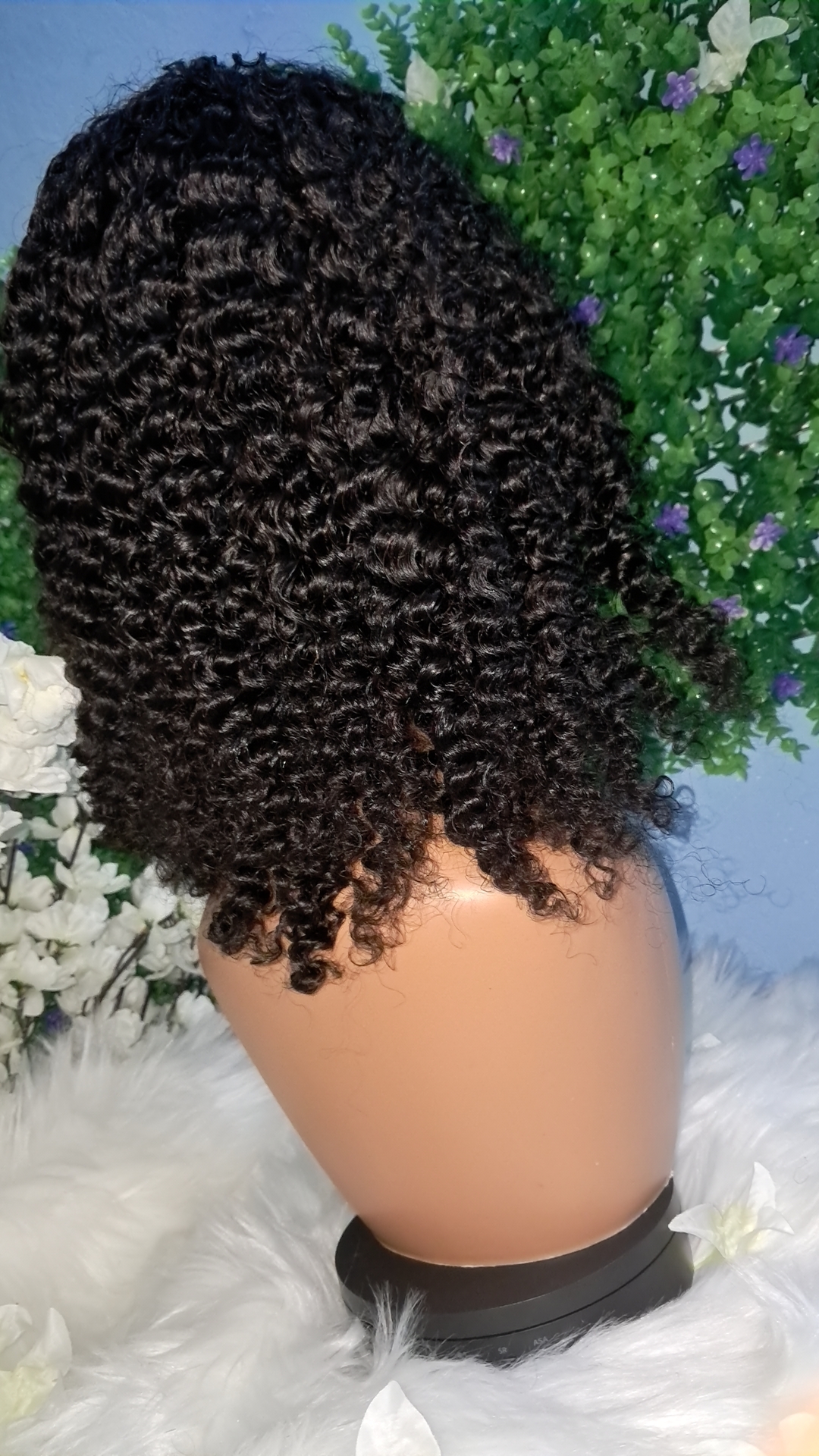 Kinky curly headband wig  view 5