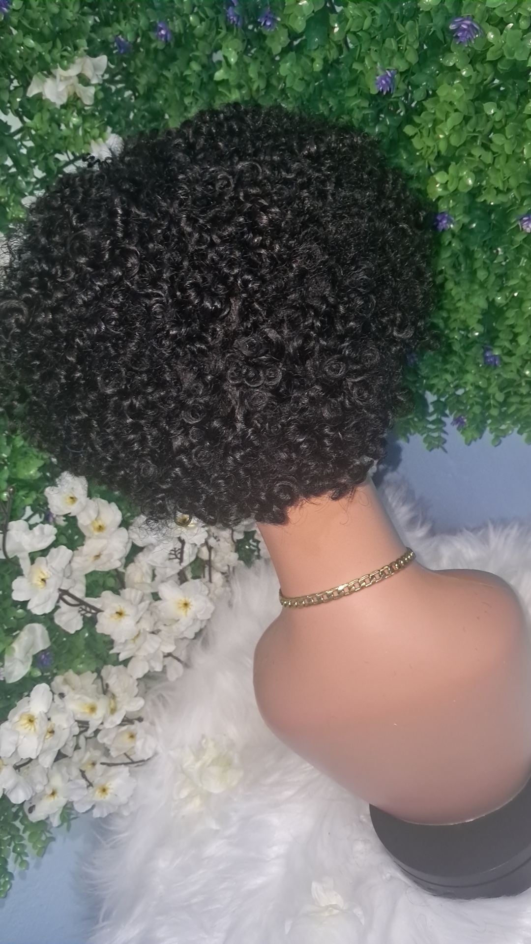 Short brazilian human hair pixie wig 8inch  view 4