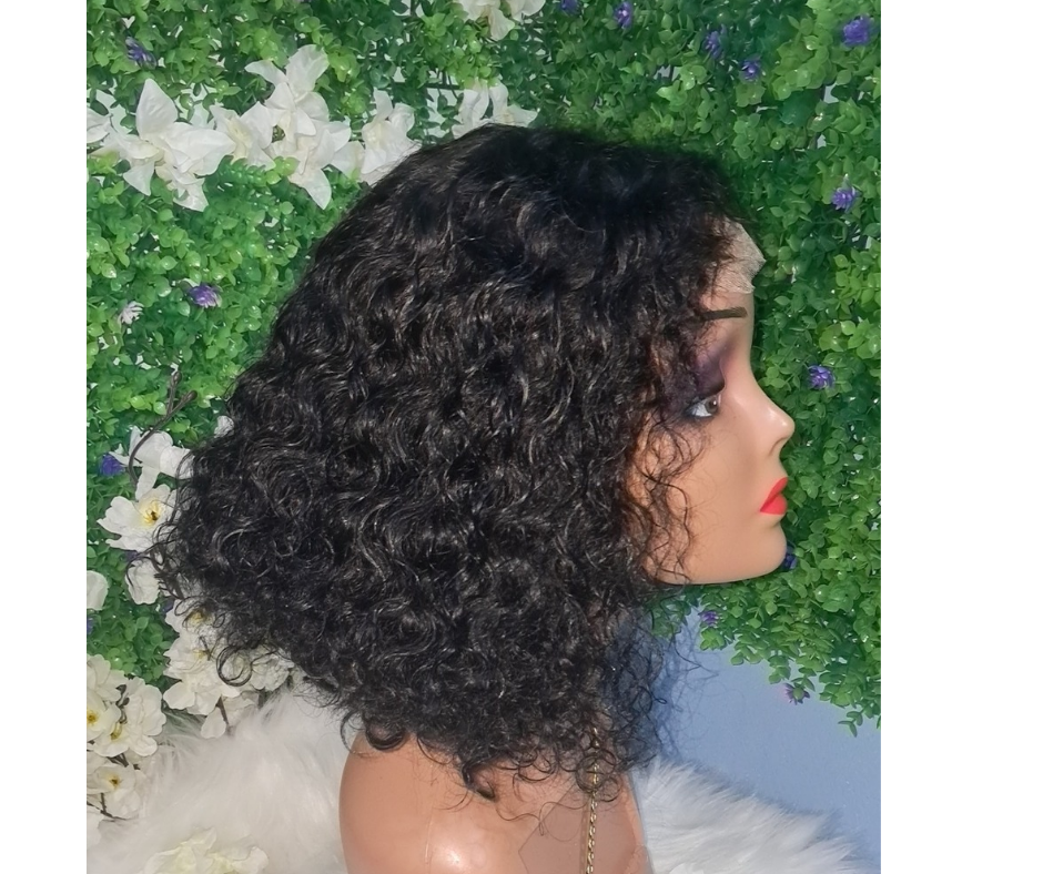 4x4 piano curl human hair wig view 2