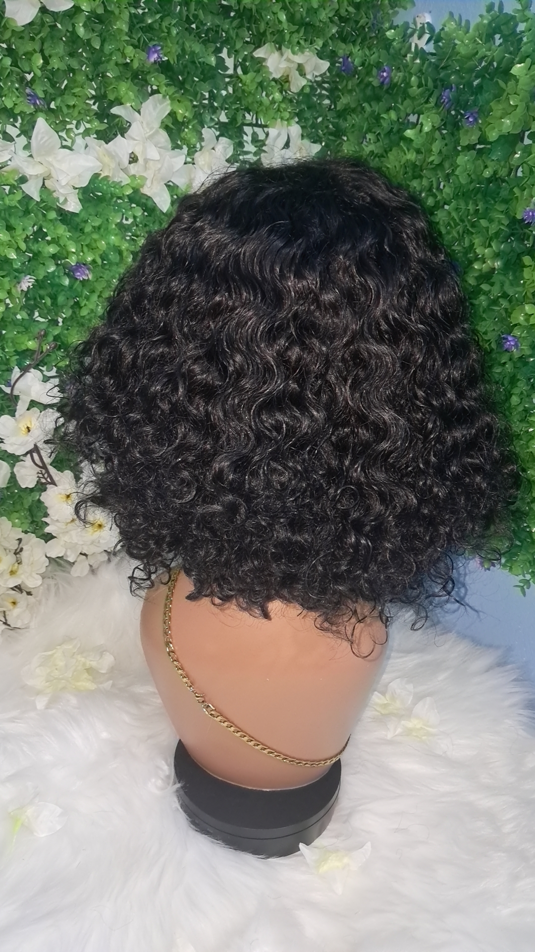 4x4 piano curl human hair wig view 4