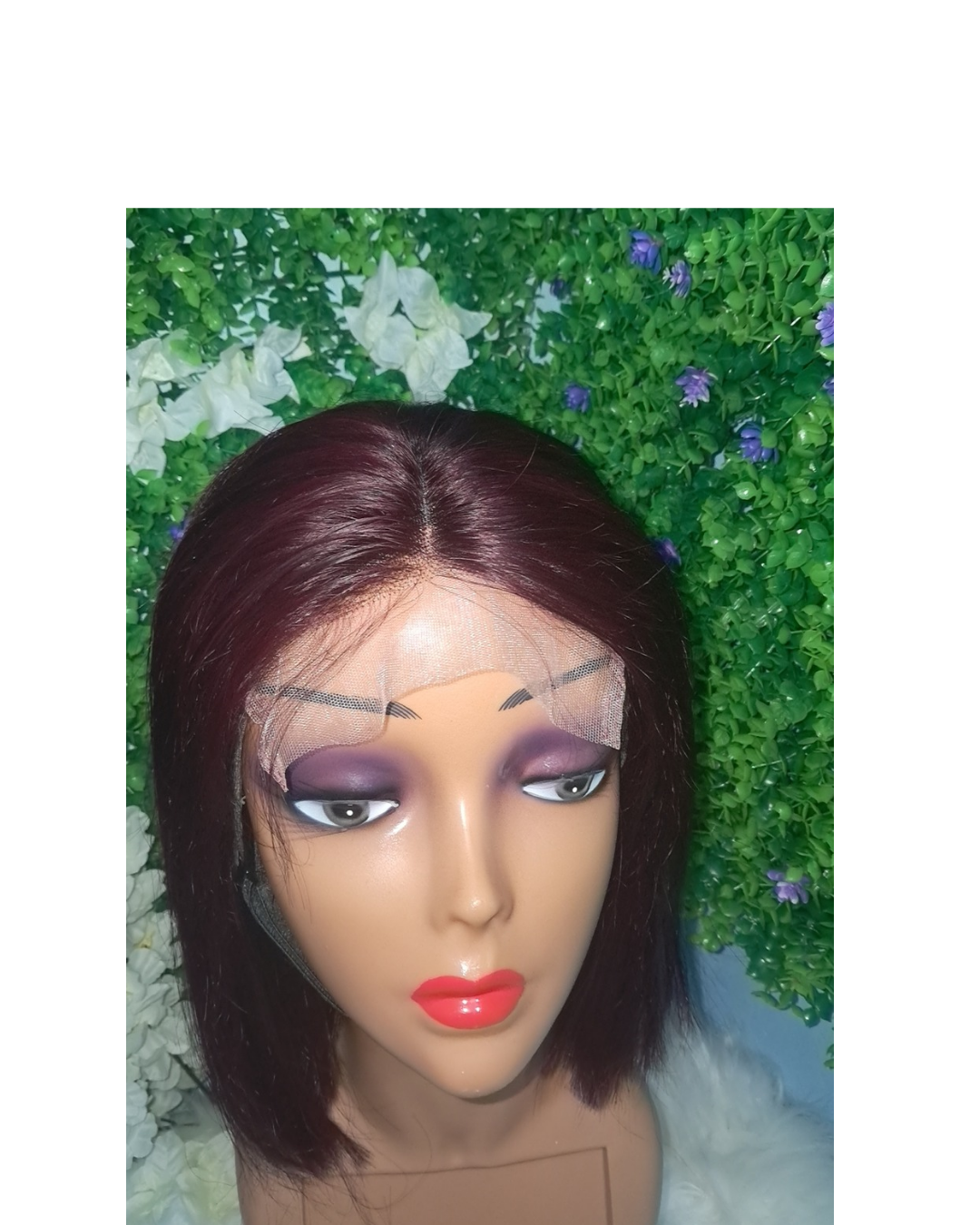 5x5 human hair lacefront wig view 3