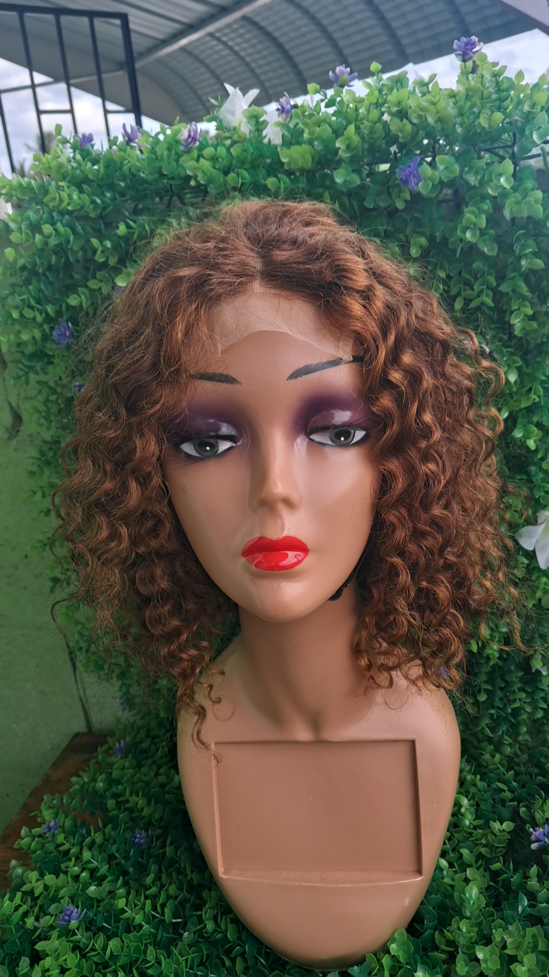 12" Glueless 4x4 human hair Body Wave Wig view 3