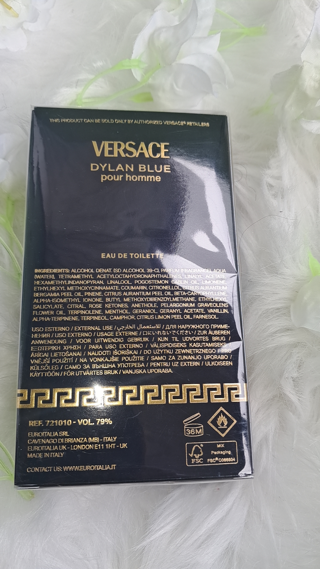 Versace Dylan blue original  view 3