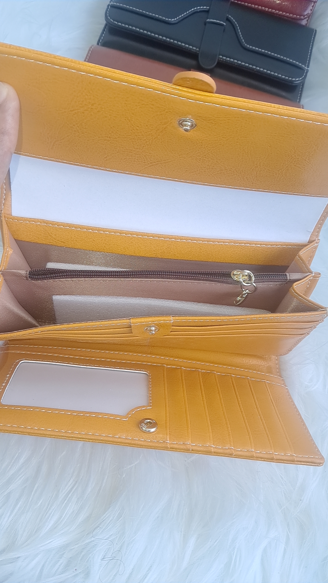 Ladies leather wallet  view 2