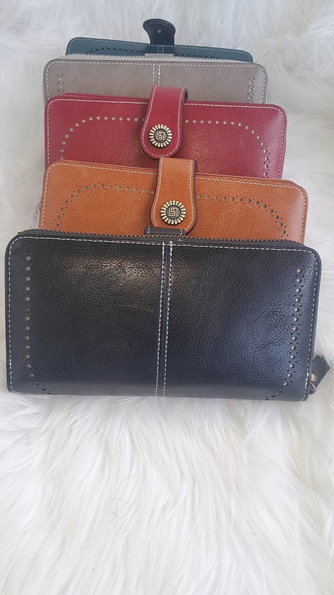 Ladies pu leather wallet  view 2